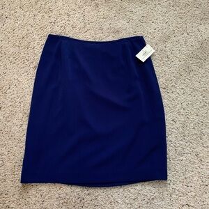 New Skirt Kasper navy blue woman’s size 16P